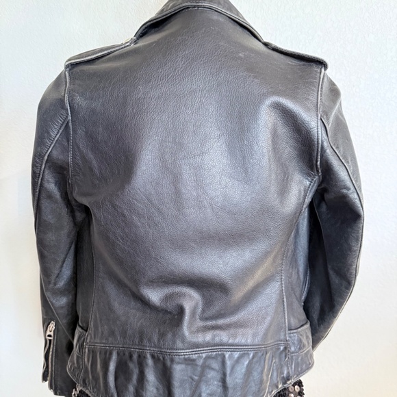 SCHOTT NYC leather motorcycle jacket - Picture 3 of 6